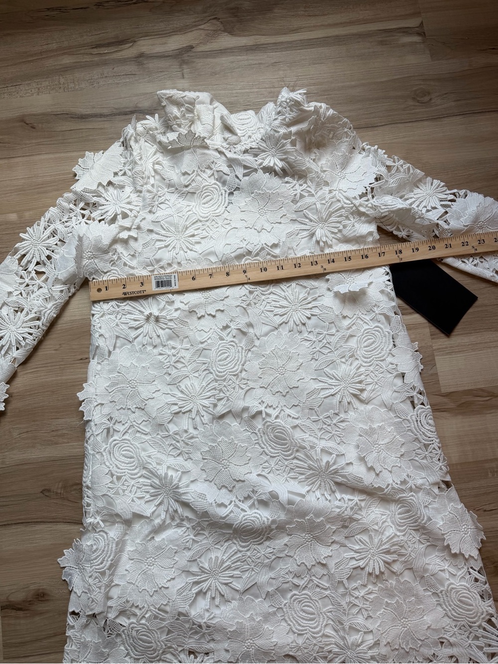 TUCKERNUCK Blanc Guipure Lace Daphne Dress XXS BRIDAL SHOWER Bridal Shower - Picture 9 of 11